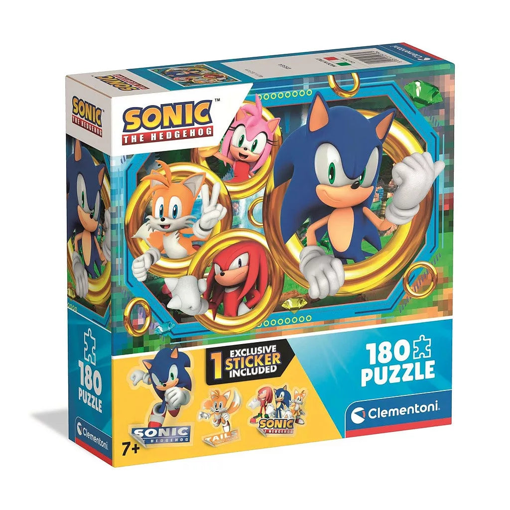(Précommande) Puzzle Clementoni Sonic le hérisson 180 pièces