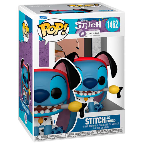 Figurine POP Disney Stitch et Pongo