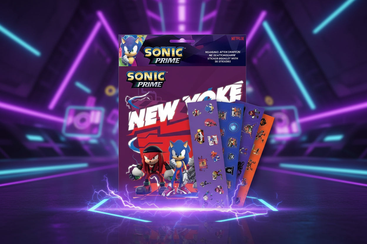 (Précommande) Album d'autocollants Sonic avec 50 autocollants