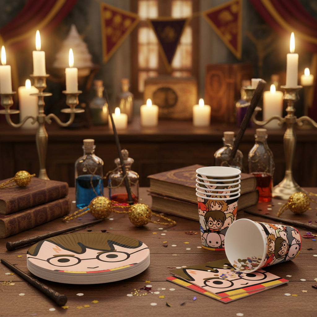 (Précommande) Set de fête Harry Potter 32 pièces