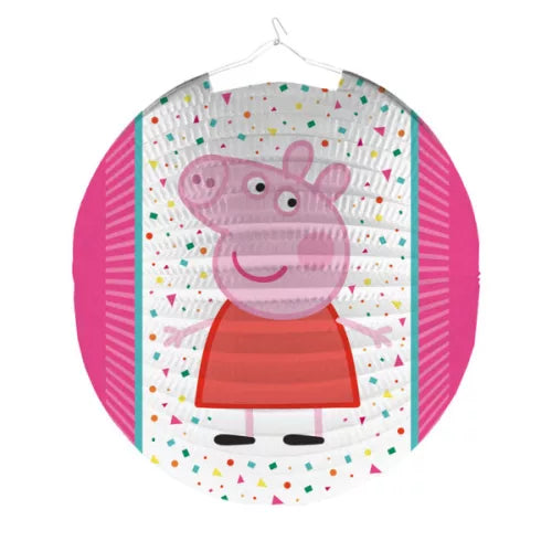 Lanterne en papier Peppa pig