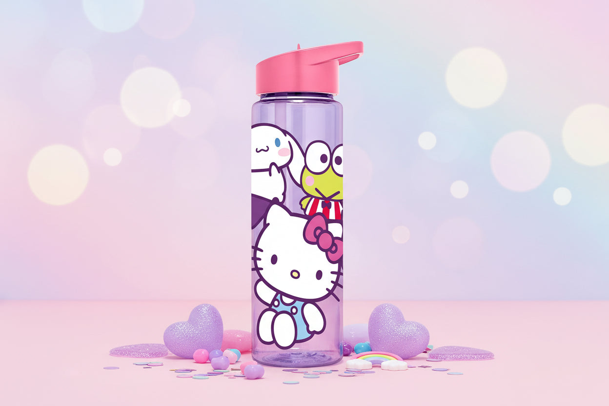 (Précommande) Bouteille à paille Hello Kitty 600ml