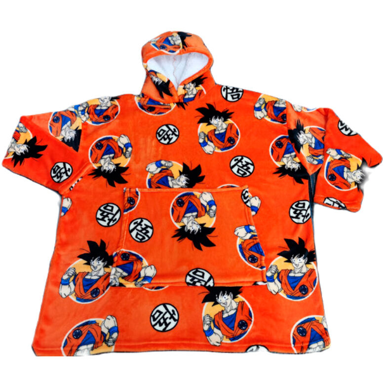 (Précommande) Sweat-shirt oversize corail Dragon Ball pour enfant