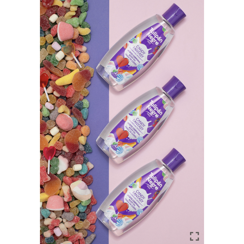 Huile corporelle tulipan negro - candy fantaisy