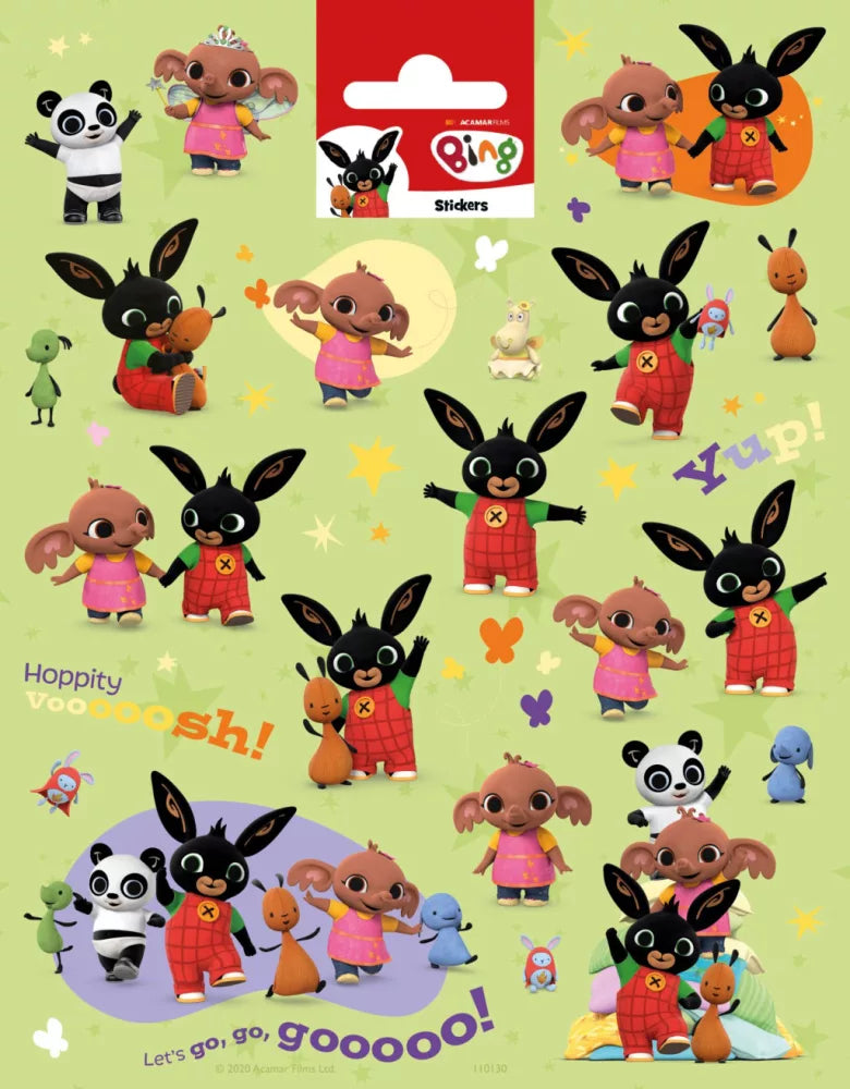 Ensemble d'autocollants Bing