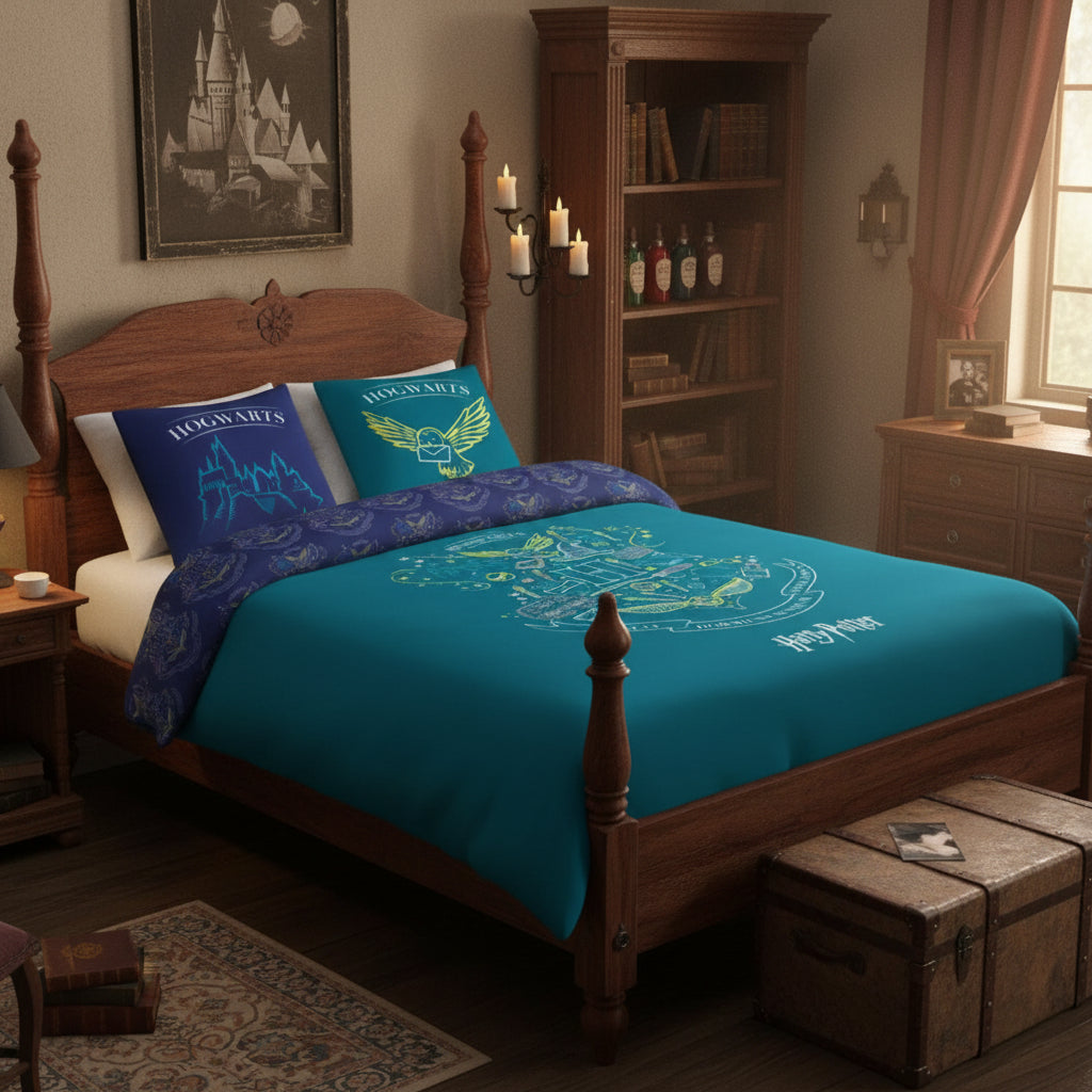 (Précommande) Parure de lit double Harry Potter