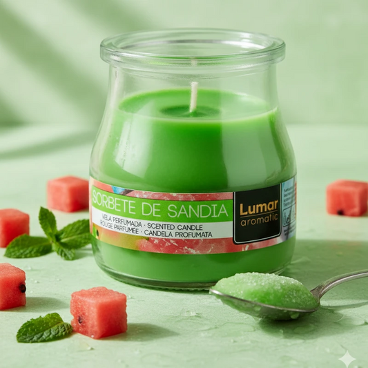 Bougie 100g parfum Sorbet à la Pastèque