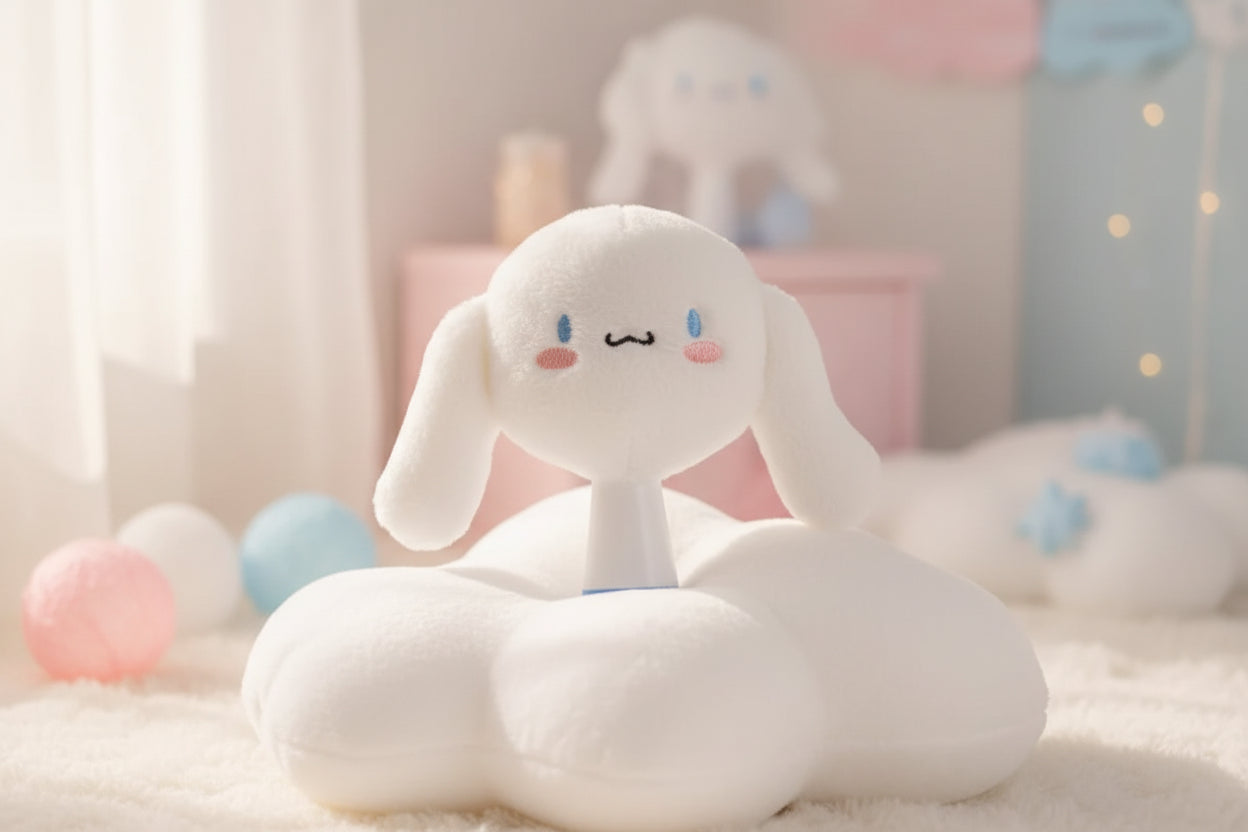 (Précommande) Mini brosse à cheveux en peluche Hello Kitty Cinnamon 13 cm