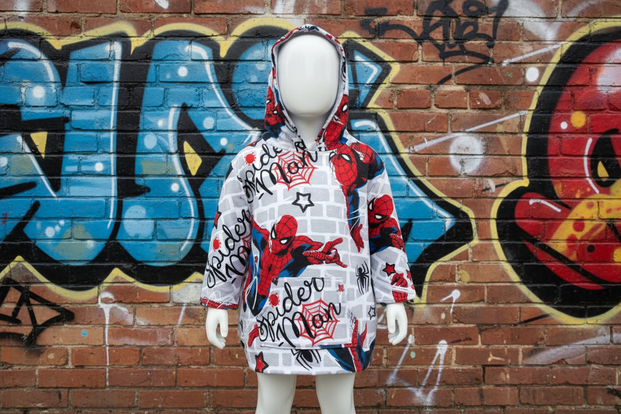 (Précommande) Couverture polaire Spiderman 7 - 14 ans