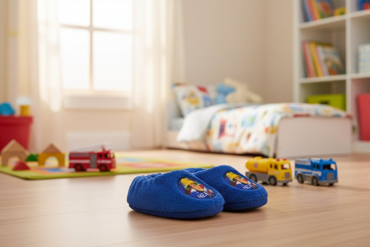 (Précommande)Chaussons d'hiver pour enfants Sam le pompier 27/30