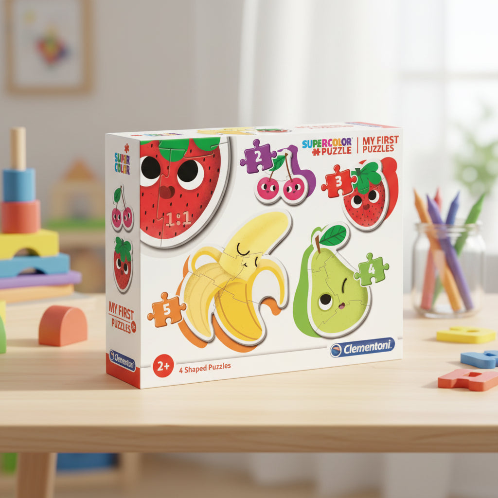 (Précommande) Mon premier puzzle de formes pour bébé Fruit Clementoni