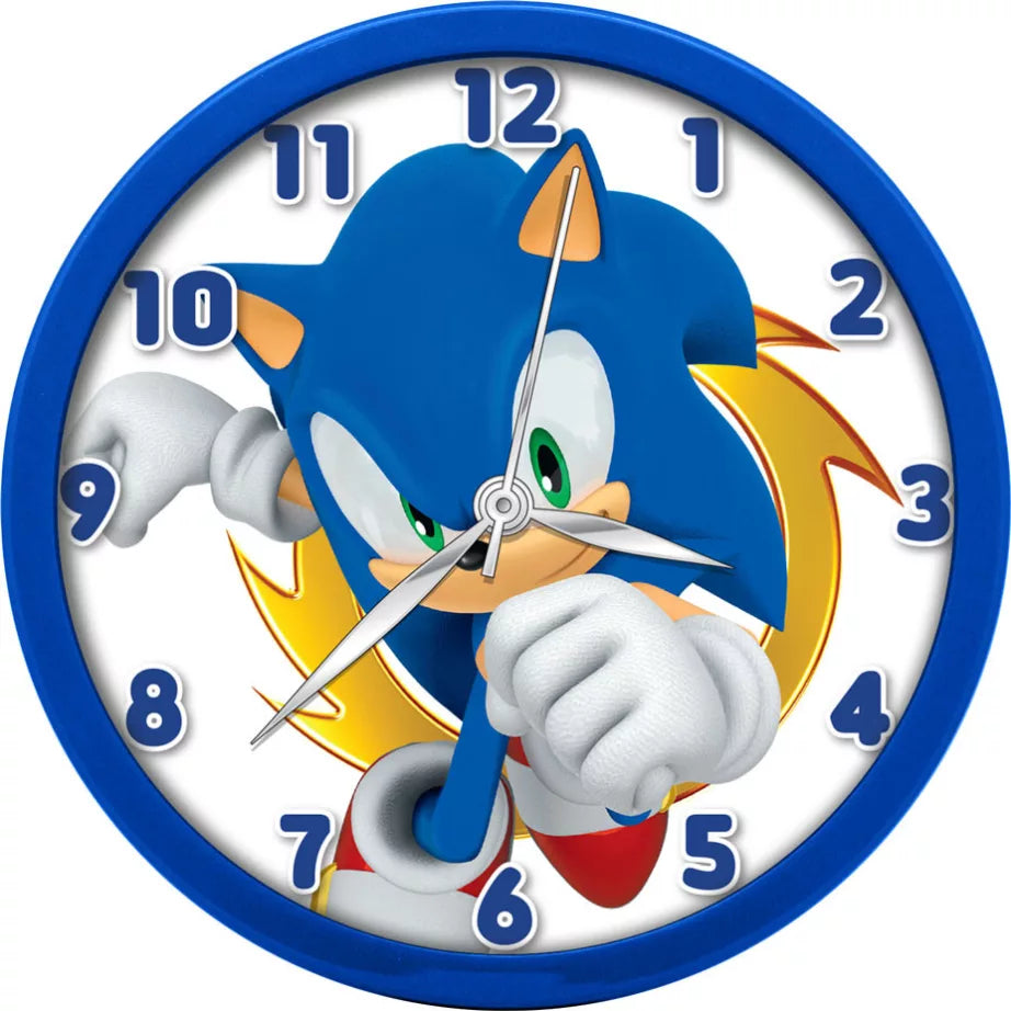 (Précommande)Horloge murale Sonic 25 cm