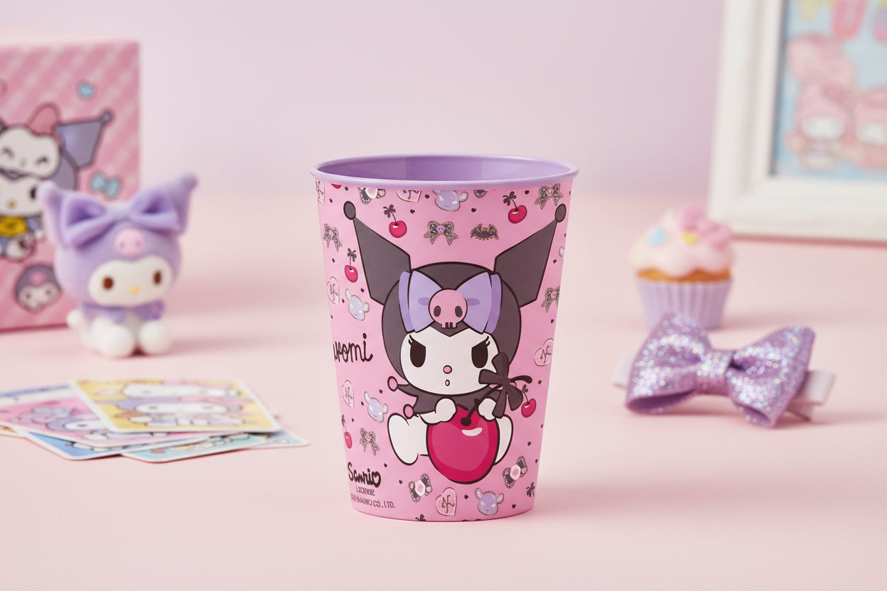 (Précommande) Gobelet en plastique Hello Kitty Kuromi 260 ml