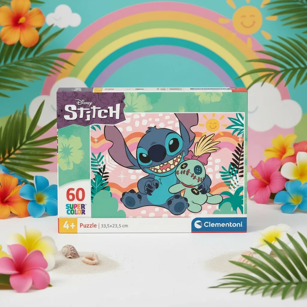 (Précommande) Puzzle Stitch Clementoni 60 pièces