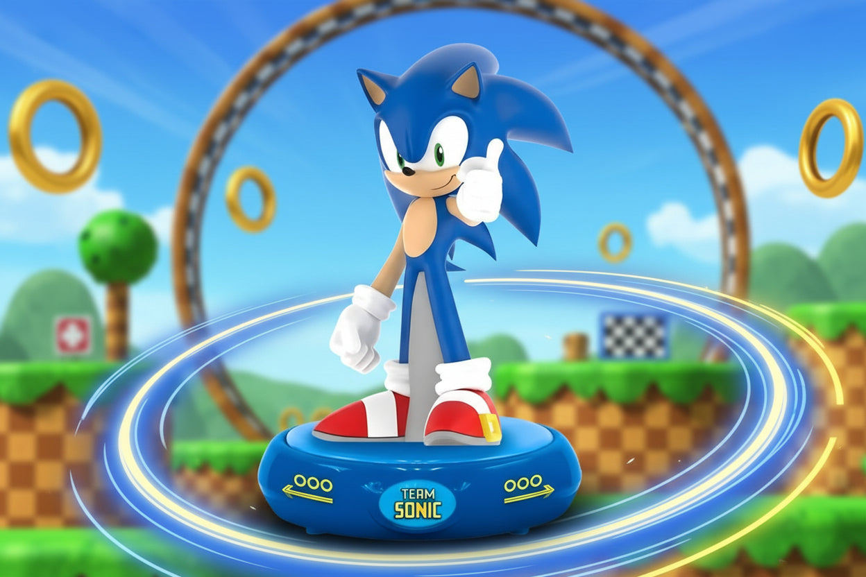 (Précommande) Lampe 3D Sonic