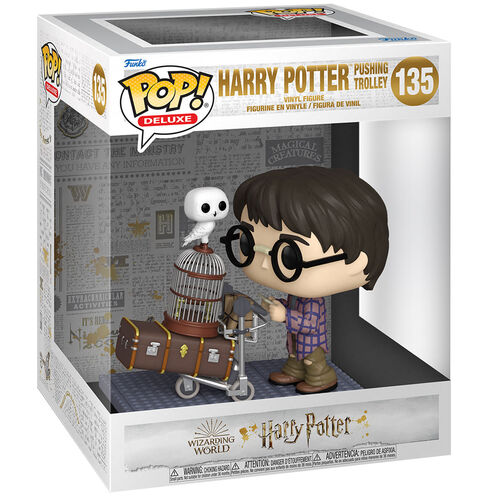 Figurine POP Harry Potter Anniversaire Harry Poussant le Chariot