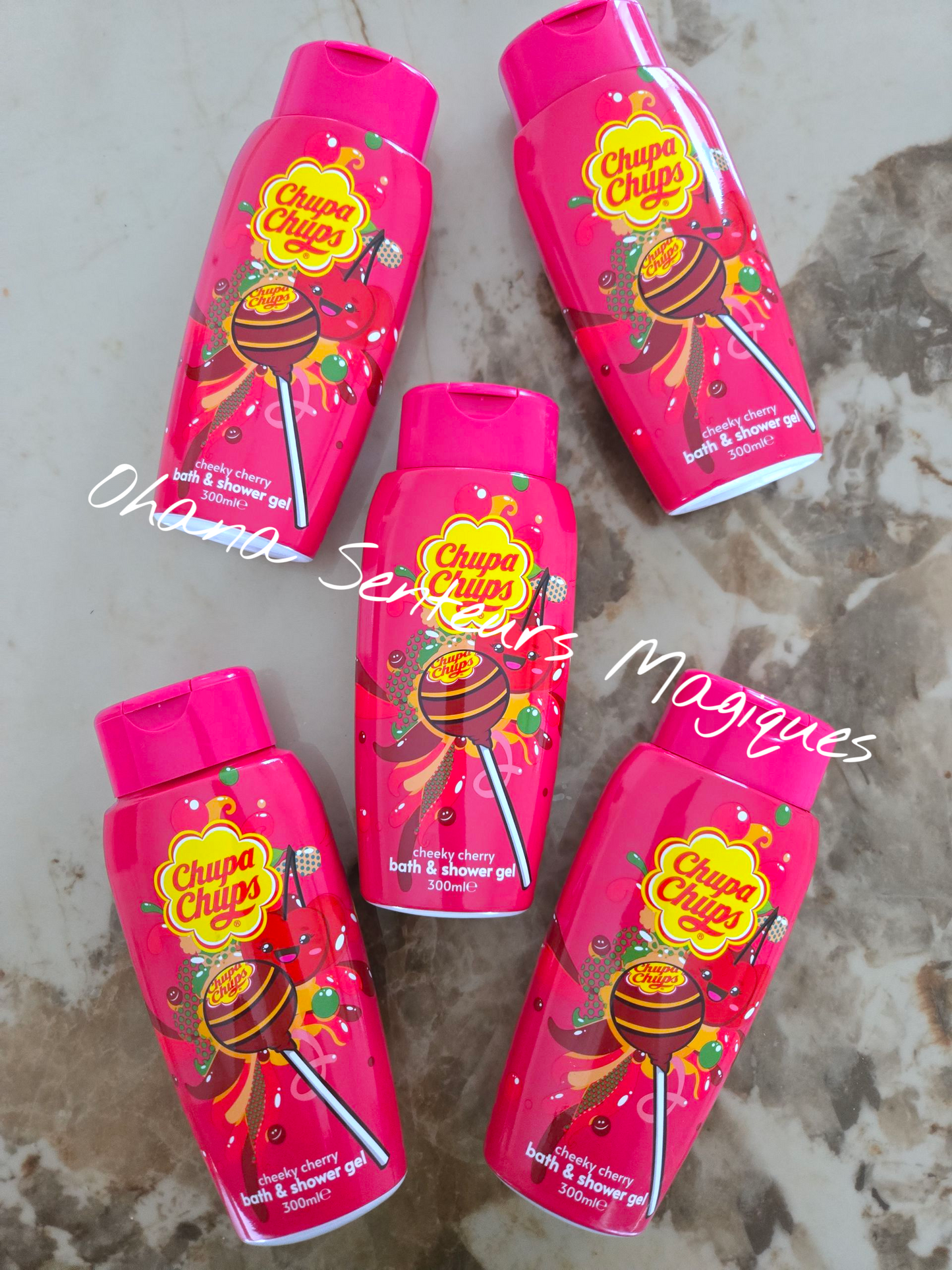 Gel douche Chupa Chups Cerise 300ml