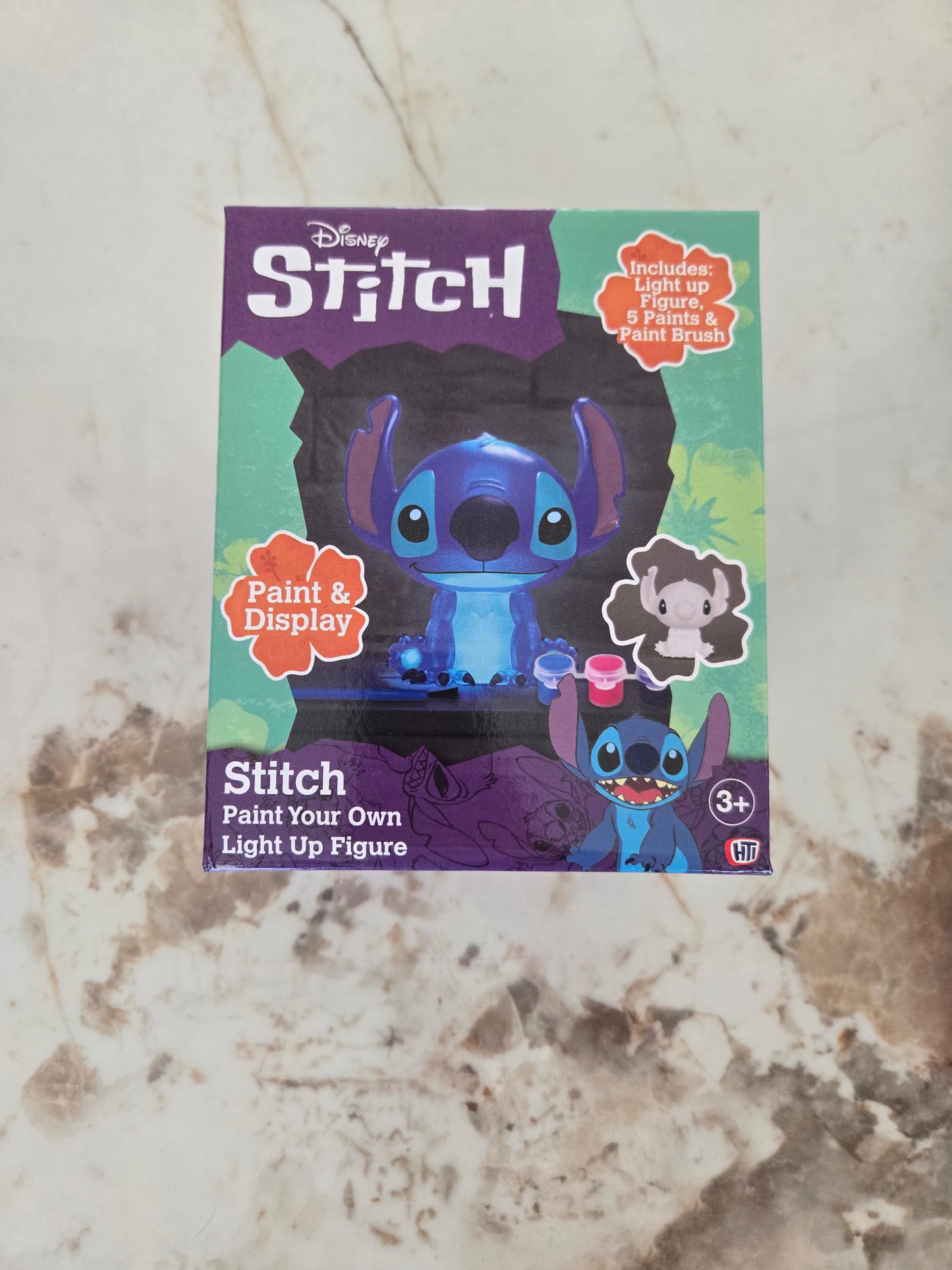 Lampe peinture 3D Stitch