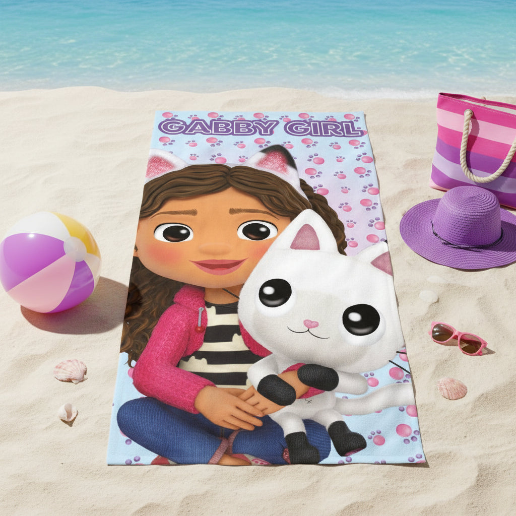 (Précommande) Serviette de plage Gabby 70 x 140 cm (séchage rapide)