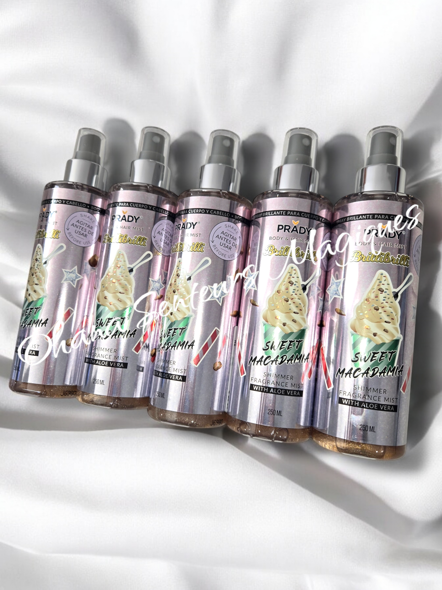 Brume corps et cheveux scintillante - Sweet Macadamia