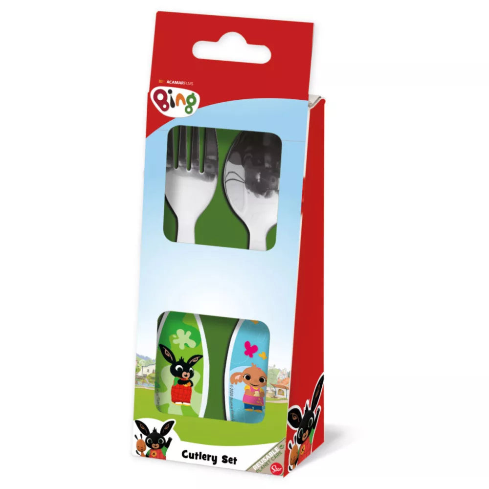 (Précommande) Ensemble de couverts en métal Bing - 2 pièces