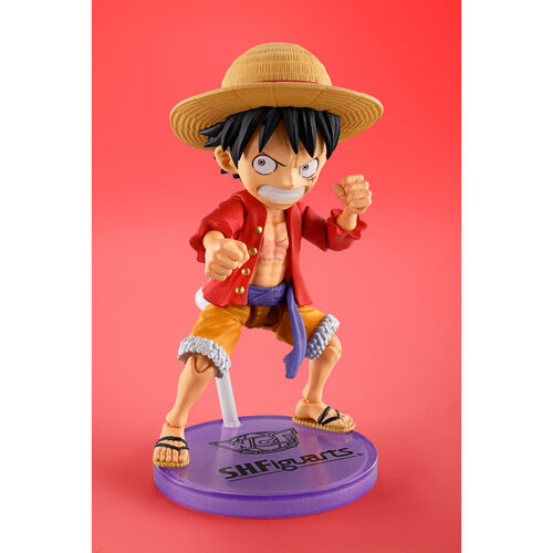 (Précommande) Figurine de collection One Piece Monkey D. Luffy World de SH Figuarts, 7,5 cm