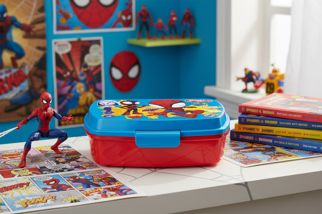 (Précommande) Boîte à sandwich amusante Spiderman