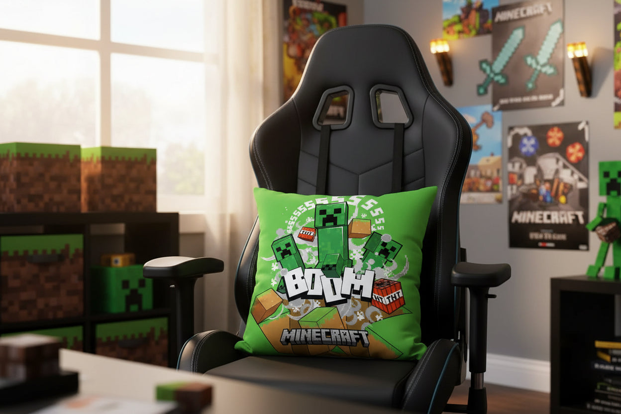 (Précommande) Coussin décoratif Minecraft