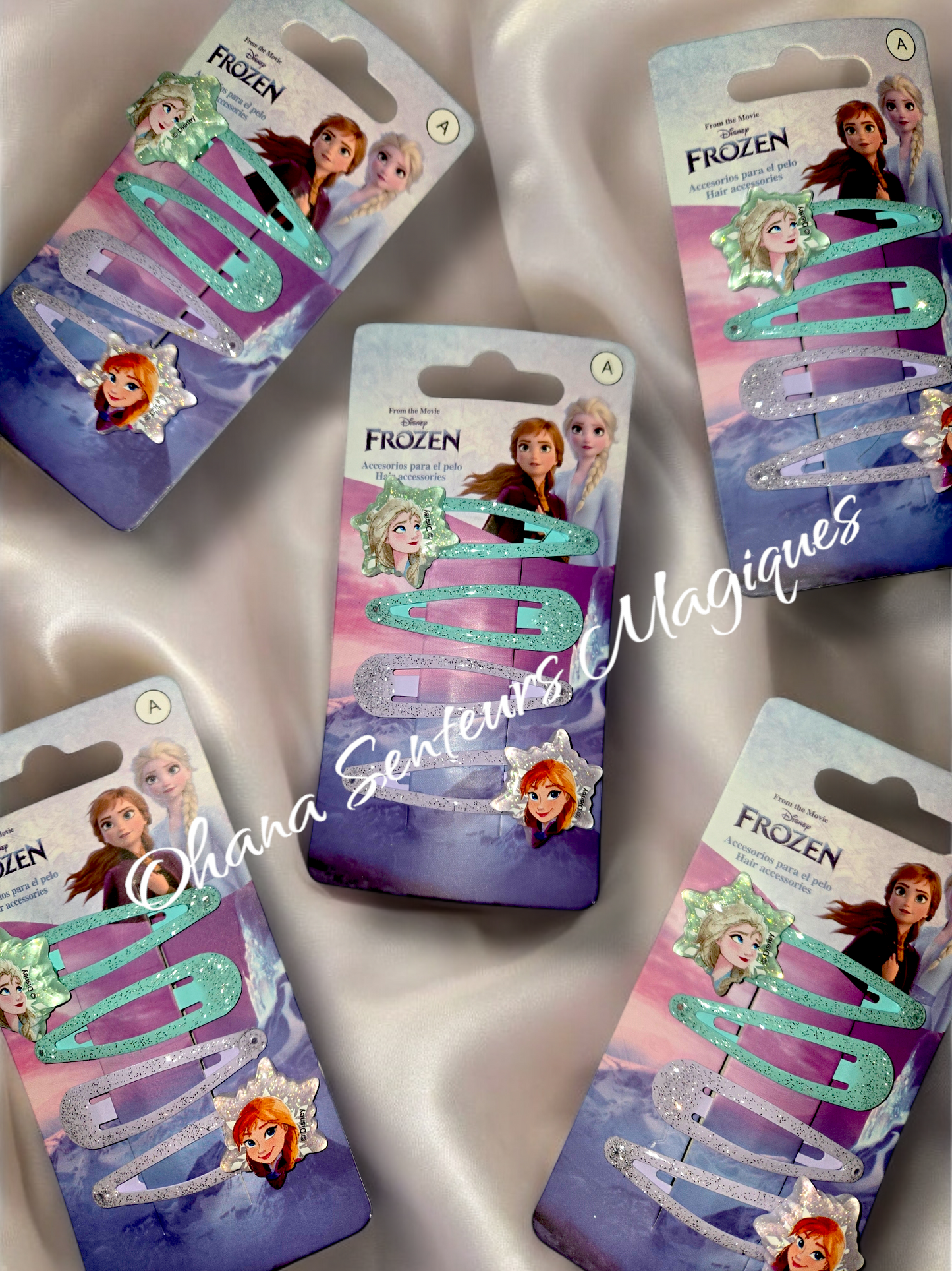 Lot de barrettes - Reine des neiges