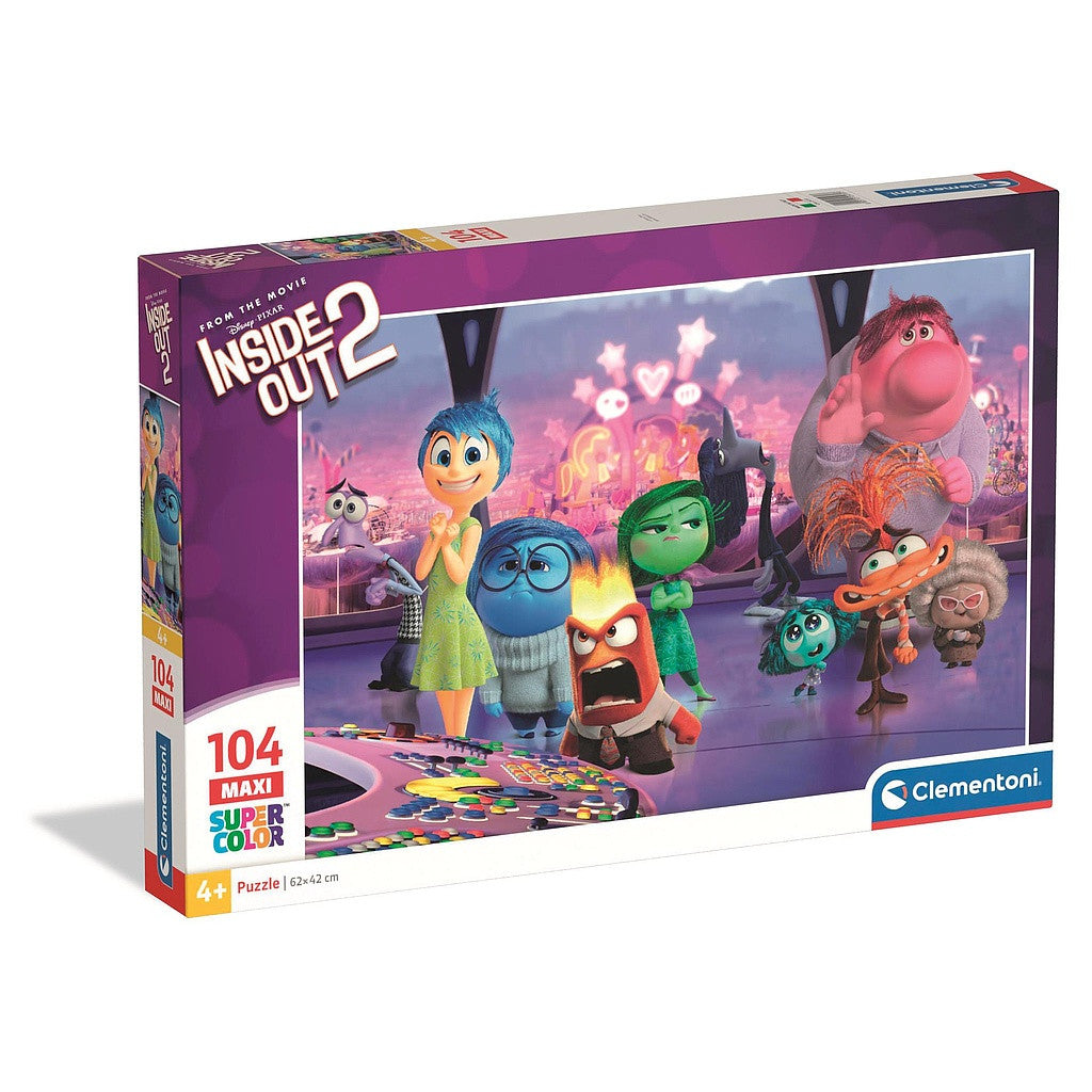 (Précommande) Puzzle maxi 104 pièces Disney Vice-Versa Clementoni