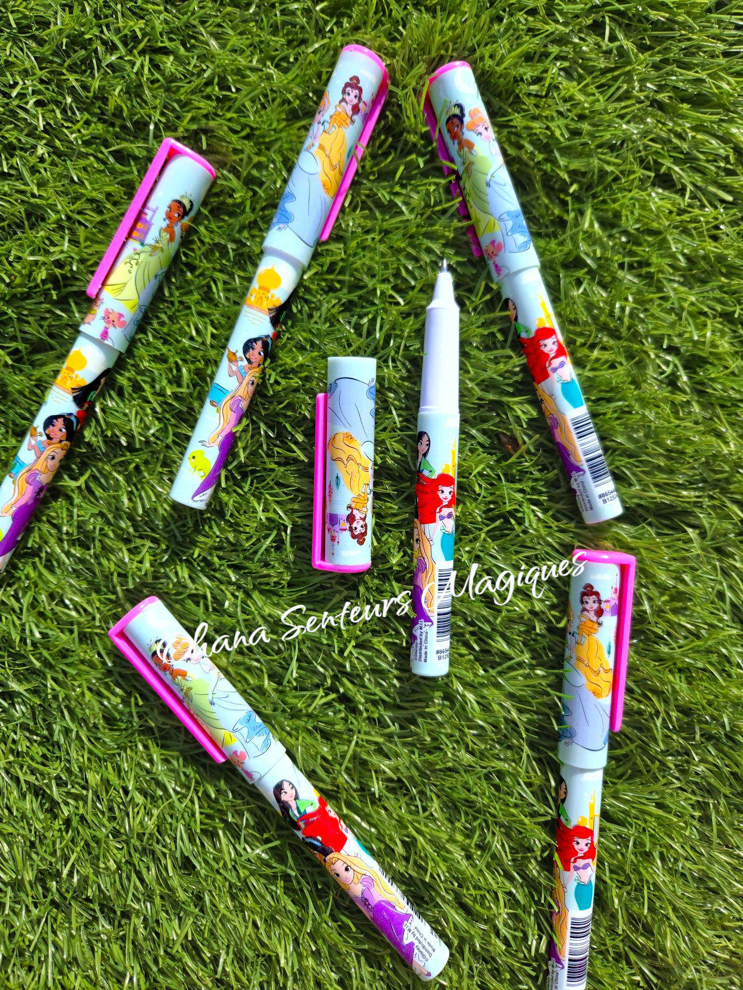 Stylo bleu en métal - Princesses Disney
