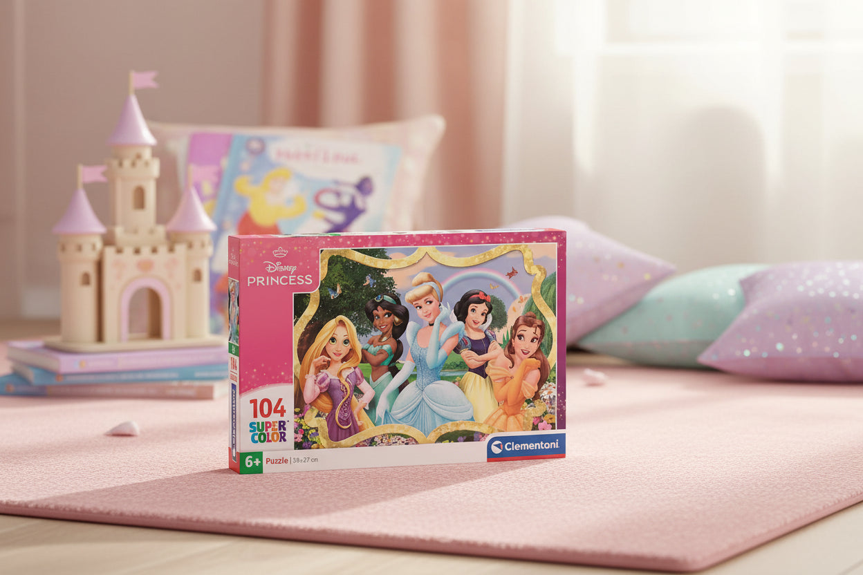 (Précommande) Puzzle Disney Princesses 104 pièces par Clementoni
