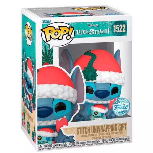 (Précommande) Figurine POP Disney Lilo & Stitch - Cadeau de déballage Stitch