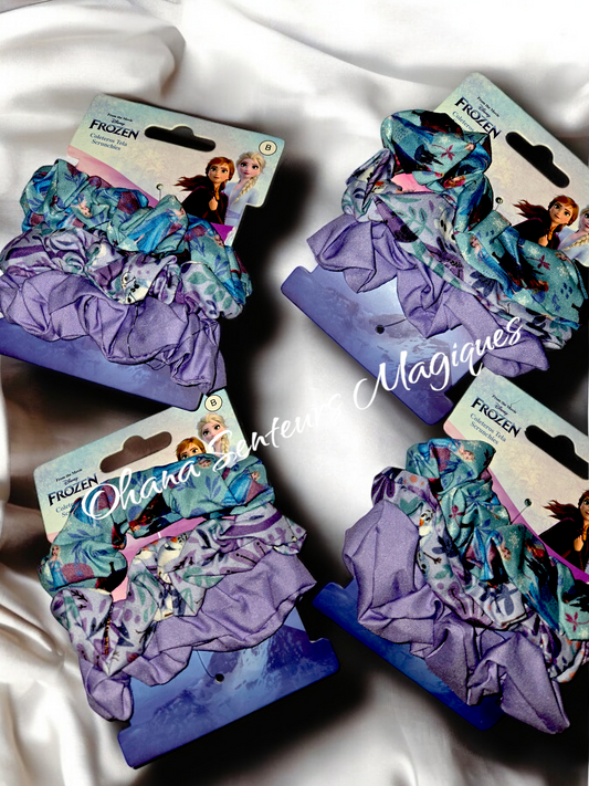 Lot de 3 chouchous - Reine des neiges