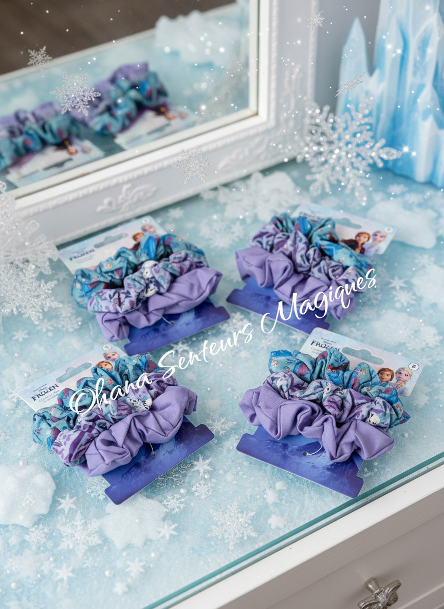 Lot de 3 chouchous - Reine des neiges
