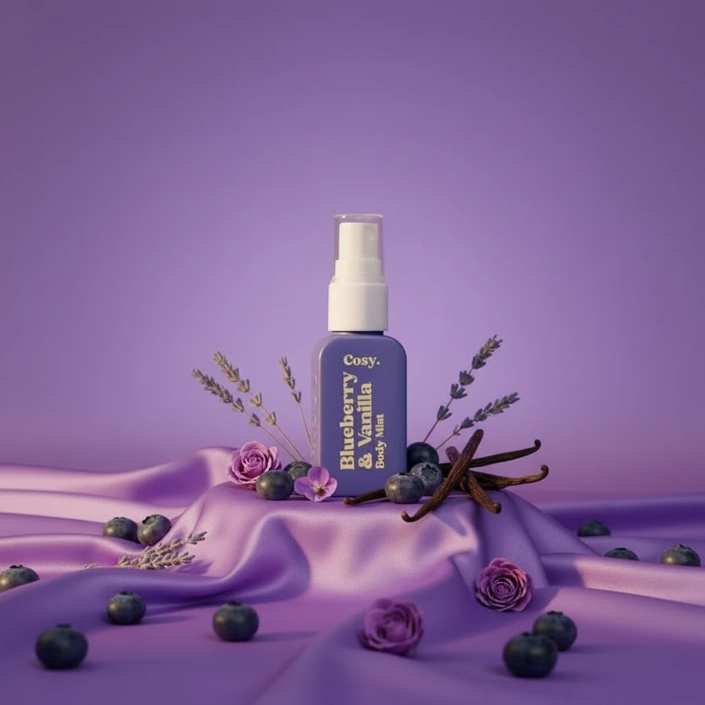 Brume corporelle ́- Myrtille & Vanille 30ml