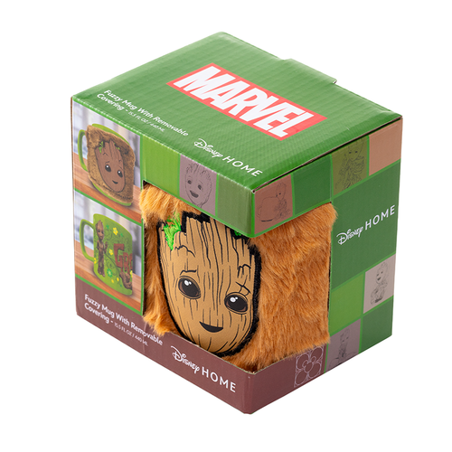(Précommande)Tasse + housse en peluche Groot 440ml