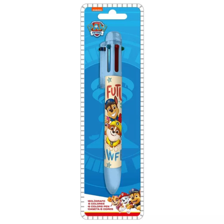(Précommande) Stylo 6 couleurs Pat Patrouille