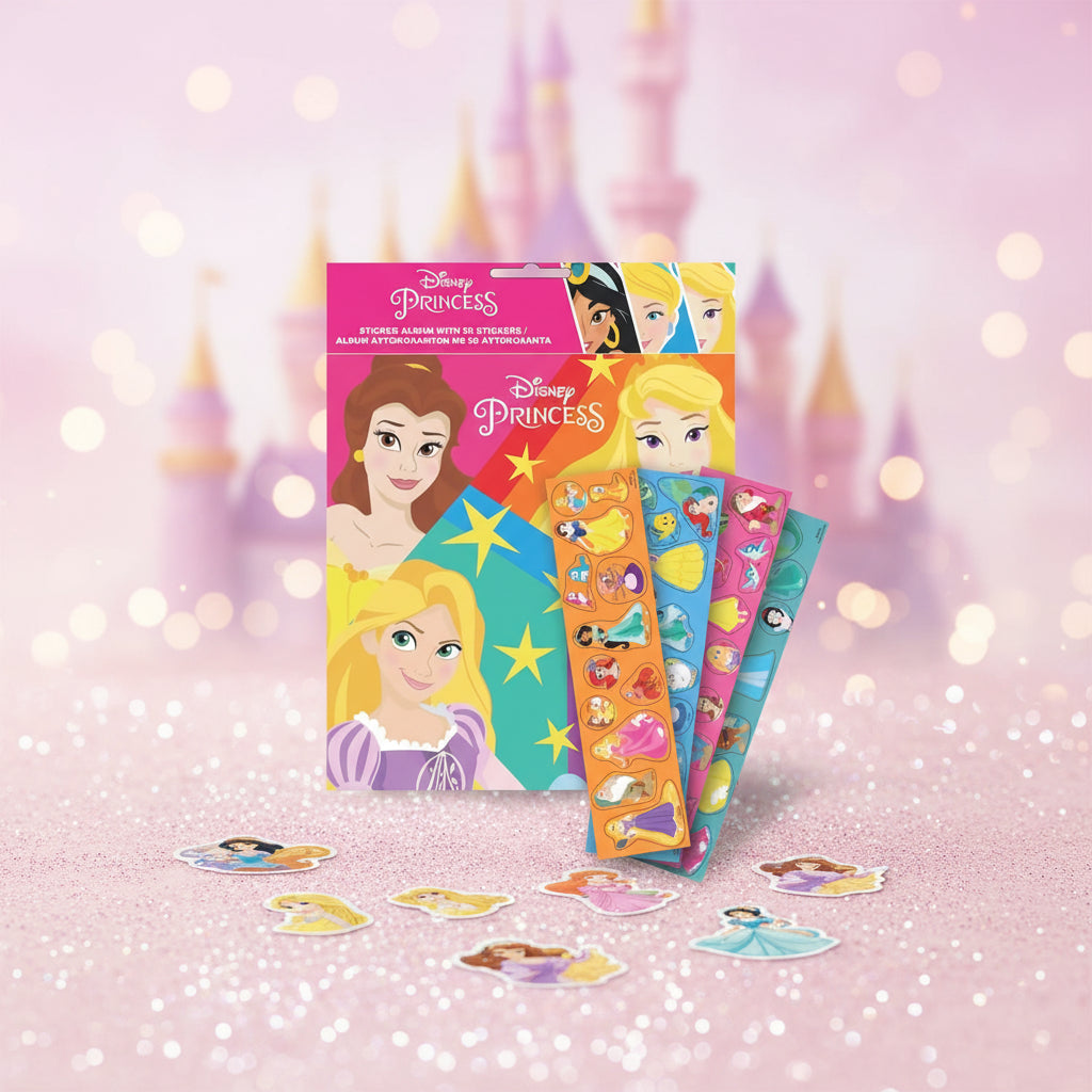 (Précommande) Album et 50 autocollants Princesses