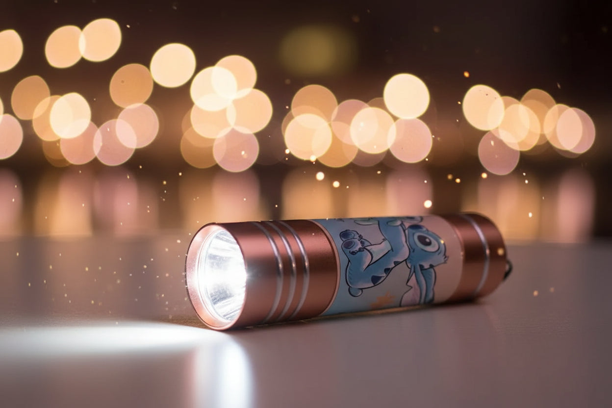 (Précommande) Lampe de poche LED Lilo et Stitch 9 cm