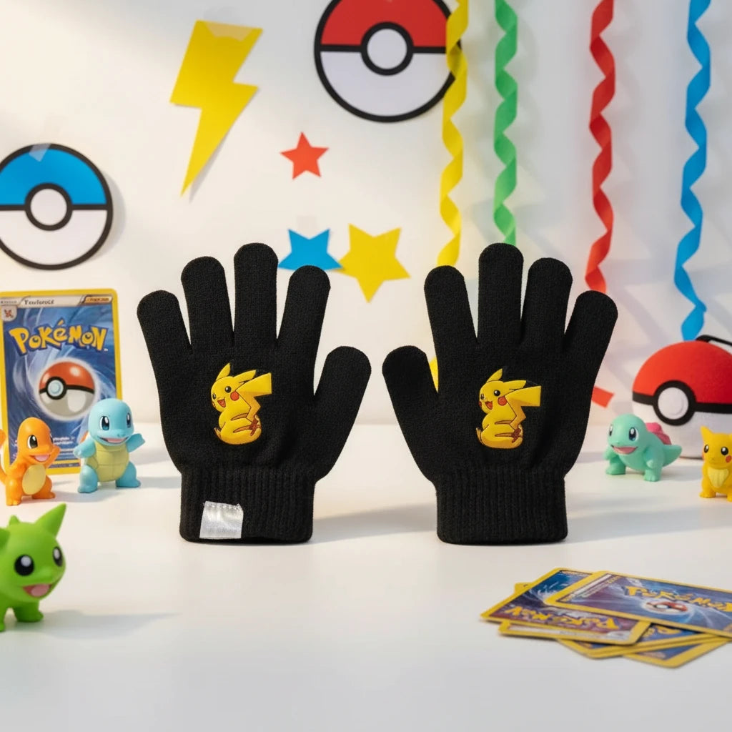(Précommande) Gants pour enfants Pokémon Pikachu