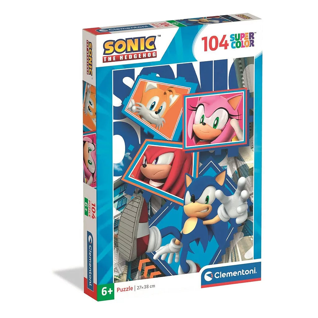 (Précommande) Puzzle Sonic le hérisson 104 pièces Clementoni