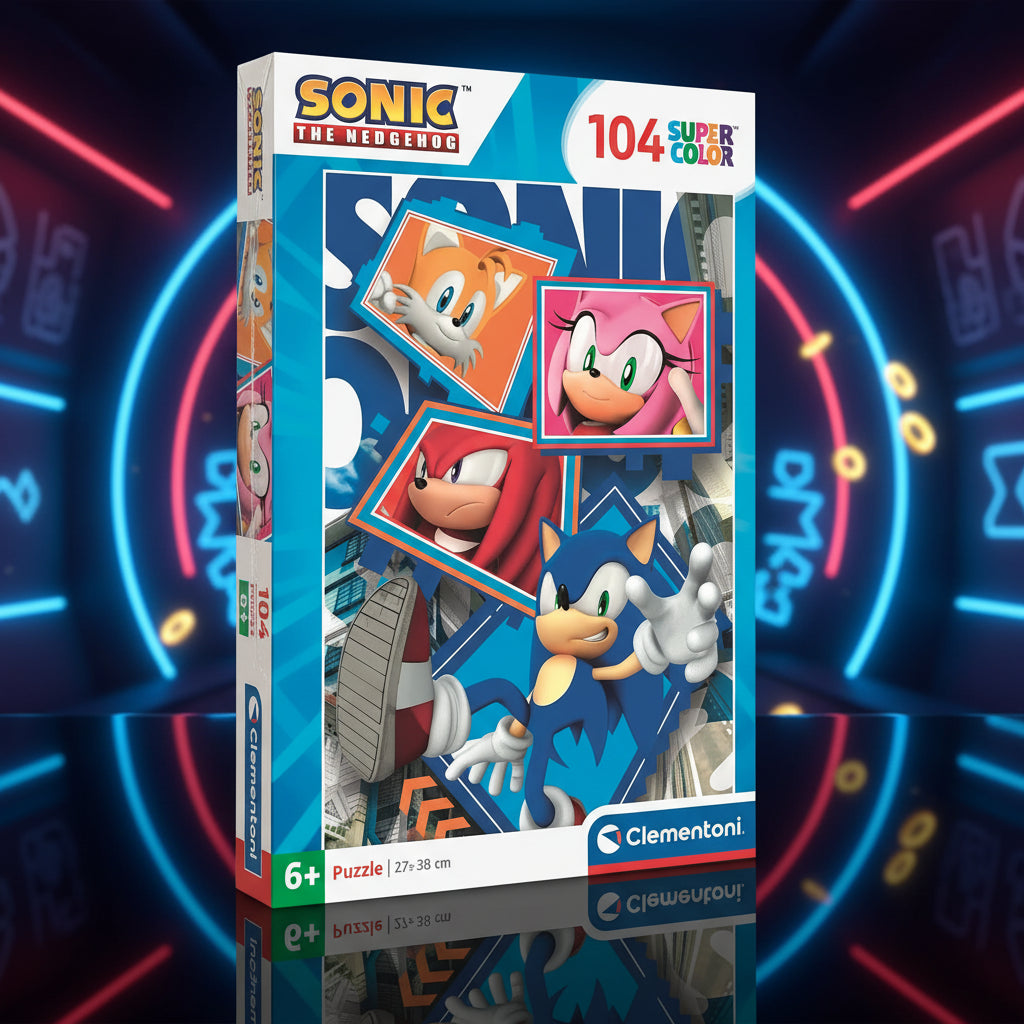 (Précommande) Puzzle Sonic le hérisson 104 pièces Clementoni