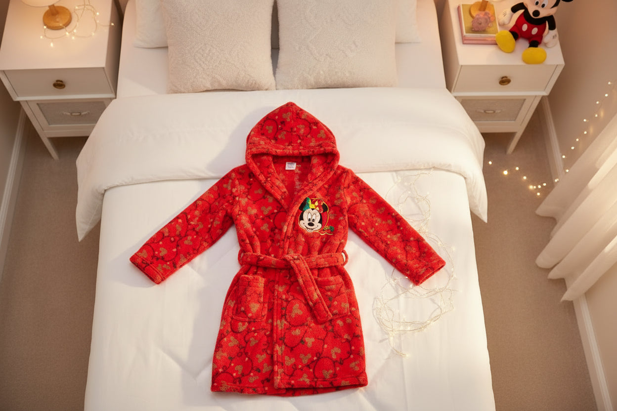 (Précommande) Peignoir enfant Disney Minnie