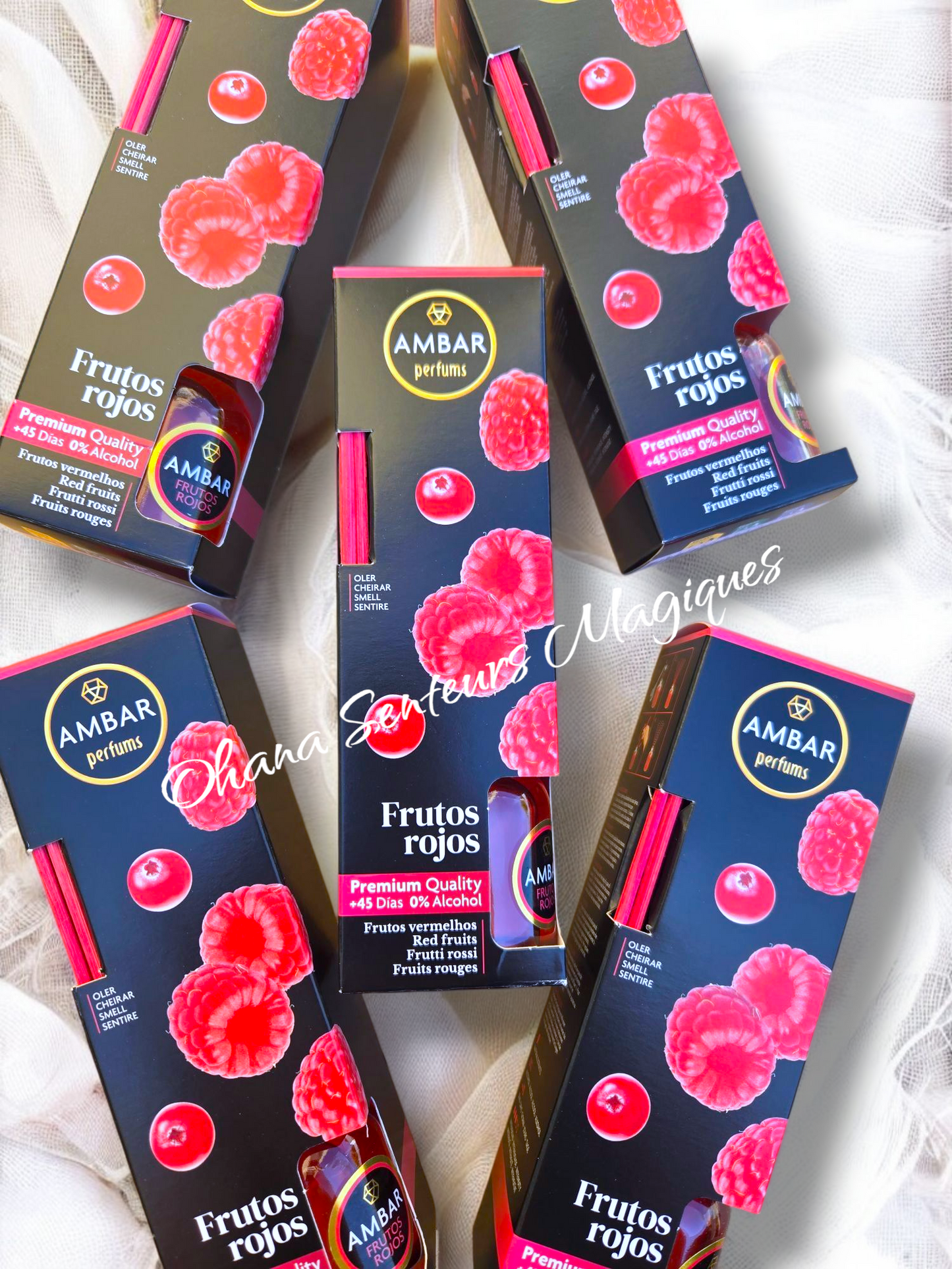 Mikado Ambar - Fruits Rouges