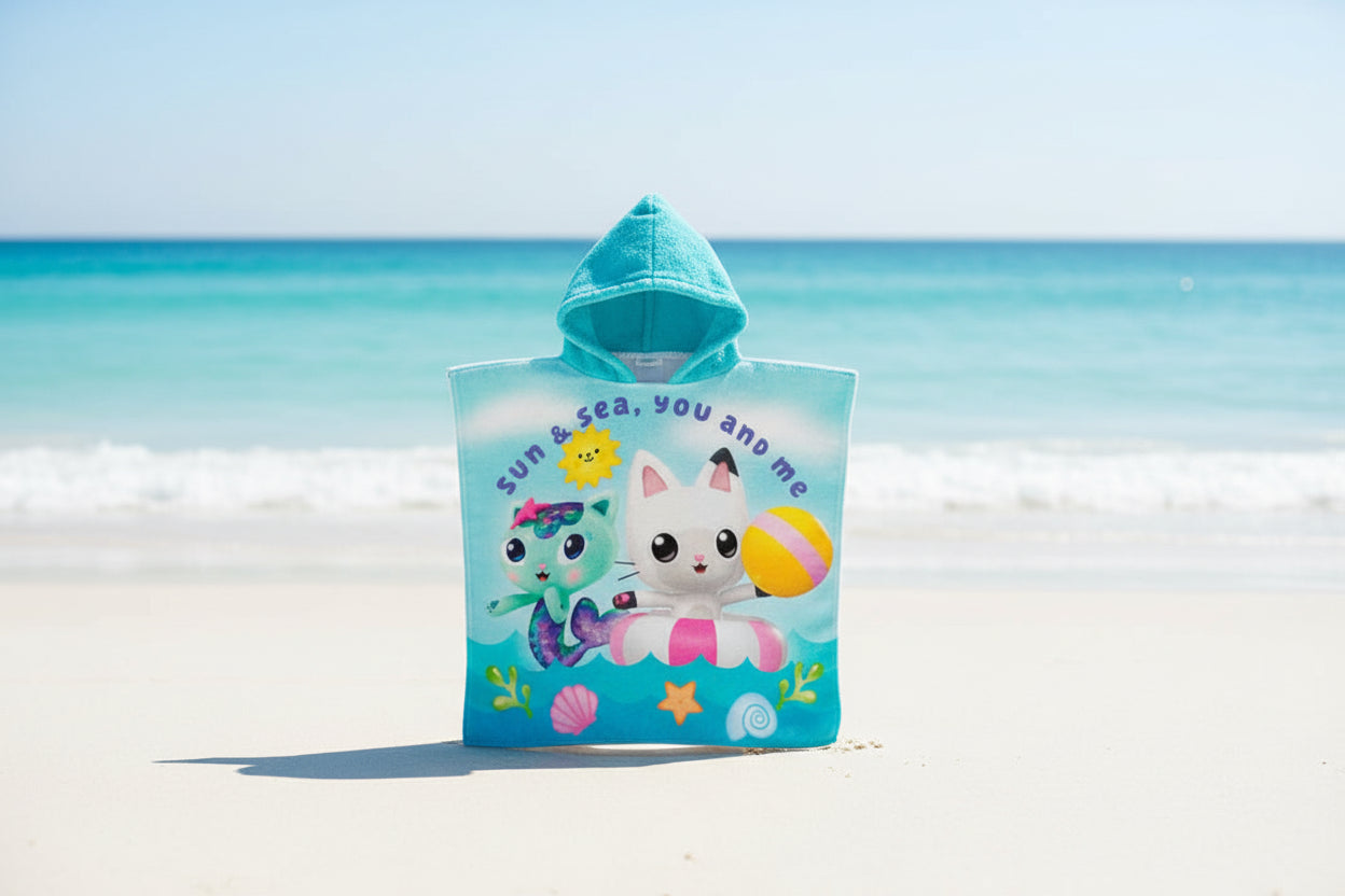 (Précommande) Poncho de plage Soleil et Mer de Gabby