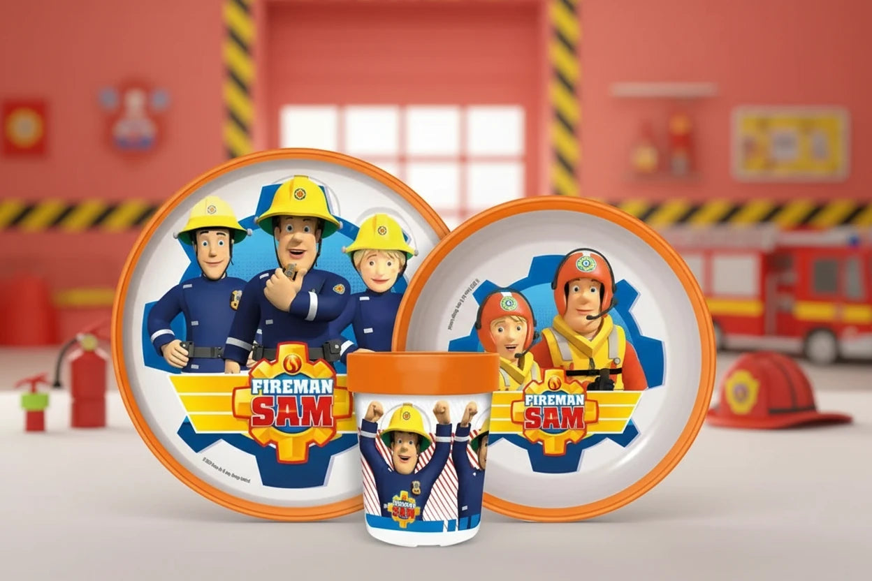 (Précommande) Service de table Sam le pompier