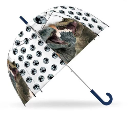 (Précommande) Parapluie semi-automatique transparent Jurassic World