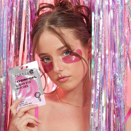 Patchs sous les yeux en hydrogel - Vitamine E et thé vert