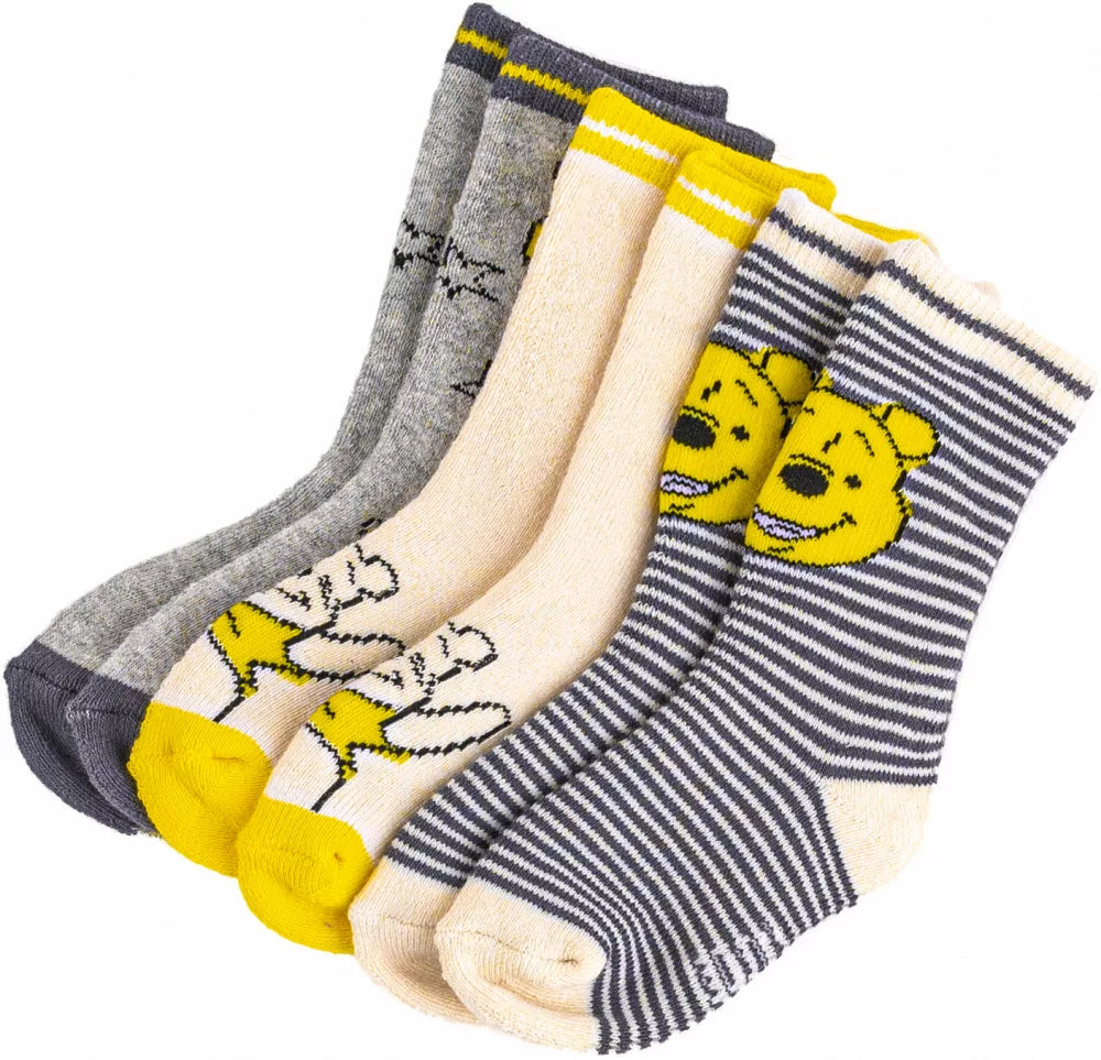 (Précommande) Chaussettes bébé Disney Winnie l'ourson 62/68